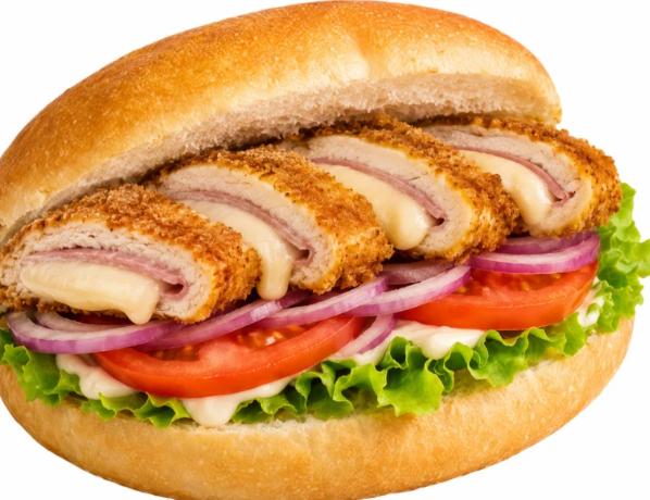 Sandwich cordon bleu